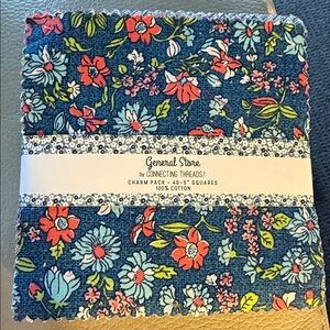 Connecting Threads Charm Pack general store 5" Precut Quilt Squares 40 PIECES